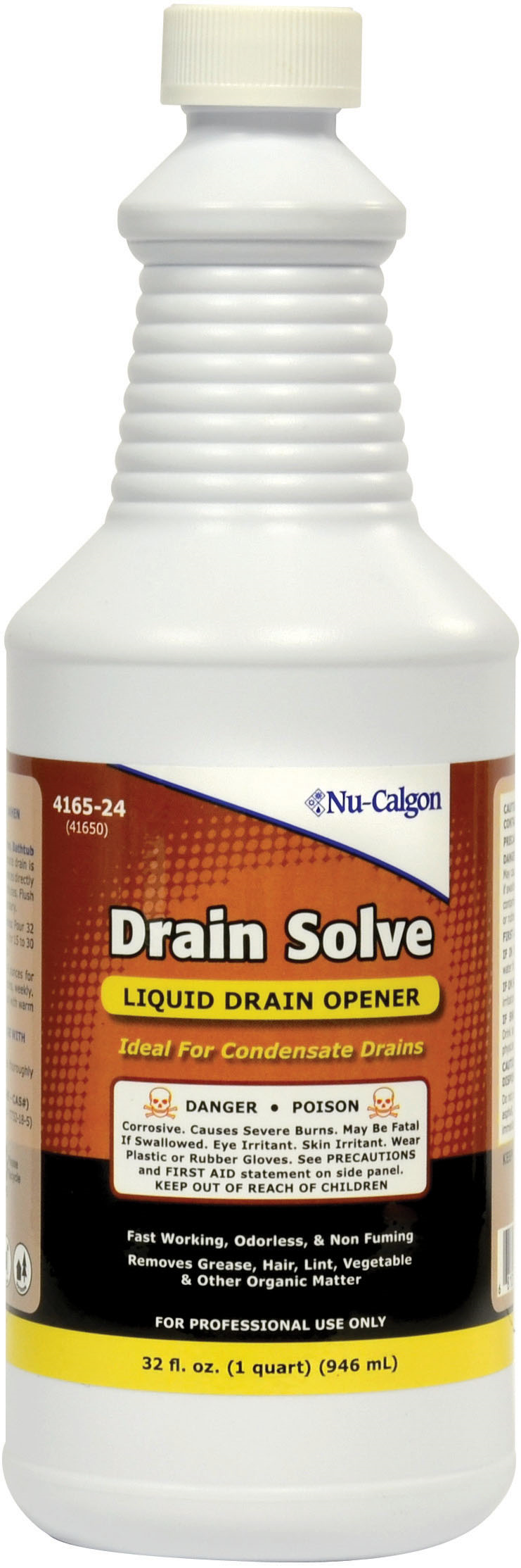4165-24  DRAIN SOLVE QUART - Plumbing and Pipe Cleaners